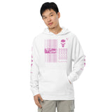 I asked and care pink hoodie